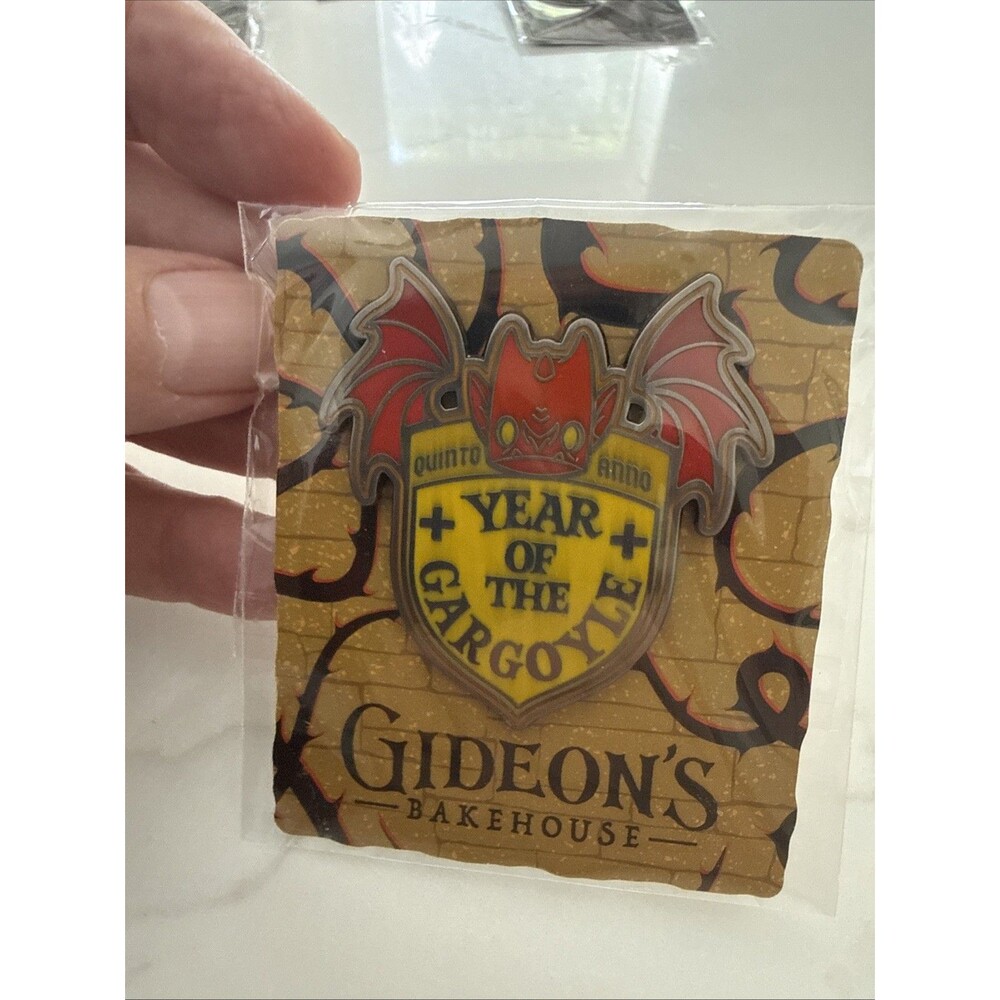 Gideons Bakehouse Fire Edition Year of the Gargoyle Pin LE1000 5th Anniversary